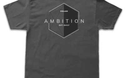 Ambition Tee | Charcoal