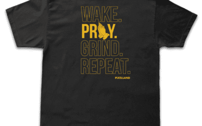 Wake + Pray + Grind Tee | Black